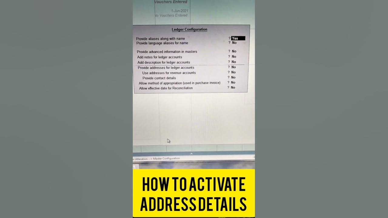 how-to-activate-address-details-in-tally-shortcut-keys-of-tally