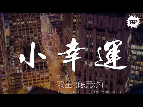 小幸運 - 雙笙 (陳元汐)『也許當時忙着微笑和哭泣』【動態歌詞Lyrics】