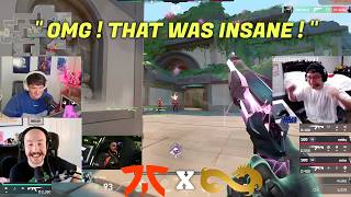 Shanks, Sliggy &amp; Sideshow Reacts to Fnatic vs Enternal Fire Crazy Moments in VCT Stage 1