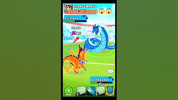 Eelonyx Dynamon Vs Hydragon Dynamon Battle In Dynamons World 😍||Dynamons World #shorts #ytshorts