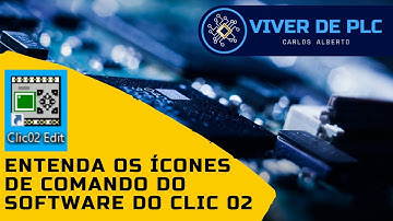 Entenda os ícones de comando do software do clic02