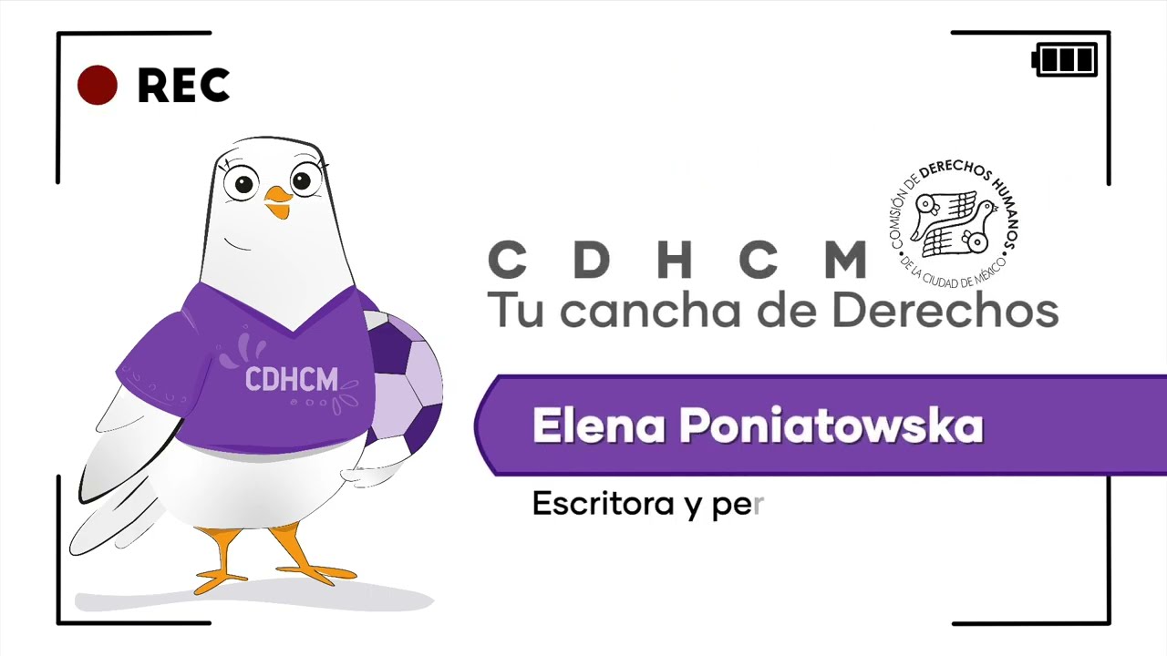 Avance de entrevista con Elena Poniatowska, escritora y periodista