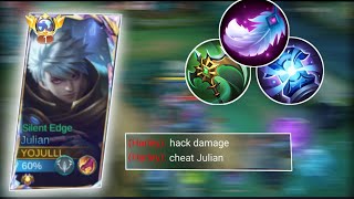 NEW JULIAN BUILD DAMAGE HACK 2026 ~Julian Gameplay ~Mobilr Legends