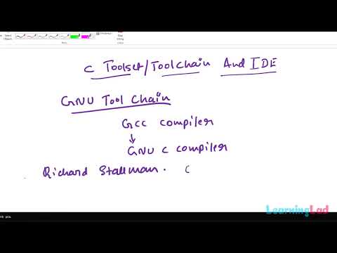 Tool set, Tool chain and IDE | C Programming Video Tutorial