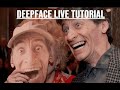 Deepface live tutorial  how to make your own live model new version available