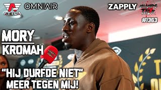 Mory Kromah 'Hij DURFDE niet meer tegen mij!' #GLORY105 Post-Fight Interview
