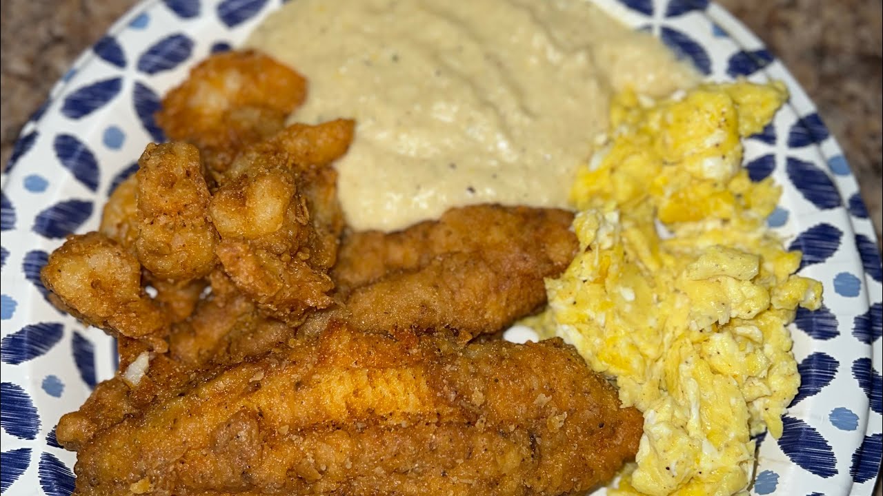 Fish and grits recipe foodie cookingchannel fypシ YouTube