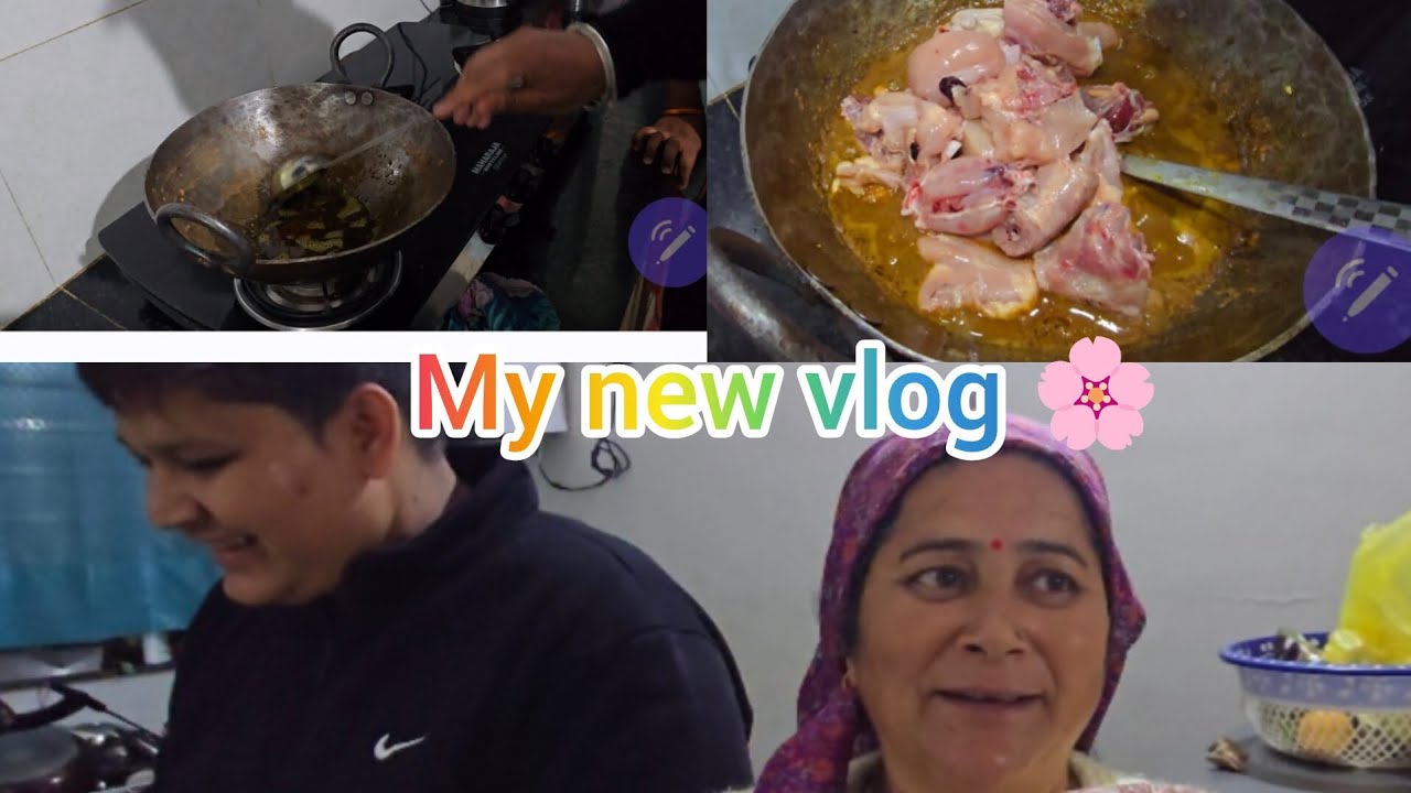 आज हमने 🐓  बनाया और खाया🙏 