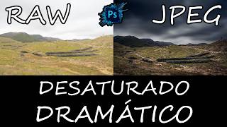 Edición Completa Desaturado DRAMÁTICO en Photoshop y Camera Raw