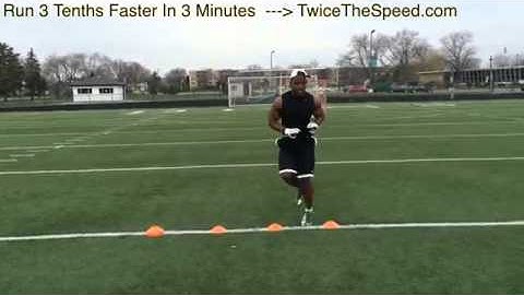 "How To Run Faster" - Speed And Agility Drills For Football