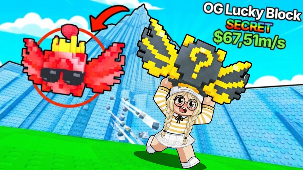 Jump to Steal Lucky Blocks!