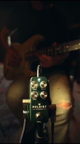 The Soloist Overdrive Pedal by KingTone #guitarpedals #guitar