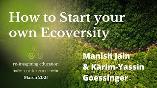 How to Start your own Ecoversity