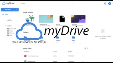 MyDrive - Open source cloud storage (Node.js, React, Typescript, MongoDB, Amazon S3)