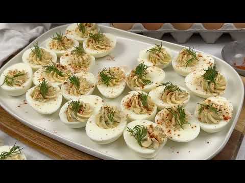 Avocado Deviled Eggs Without Mayo