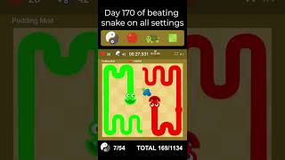 🔵 Day 170 of Beating Every Google Snake Category #googlesnake #speedrunning