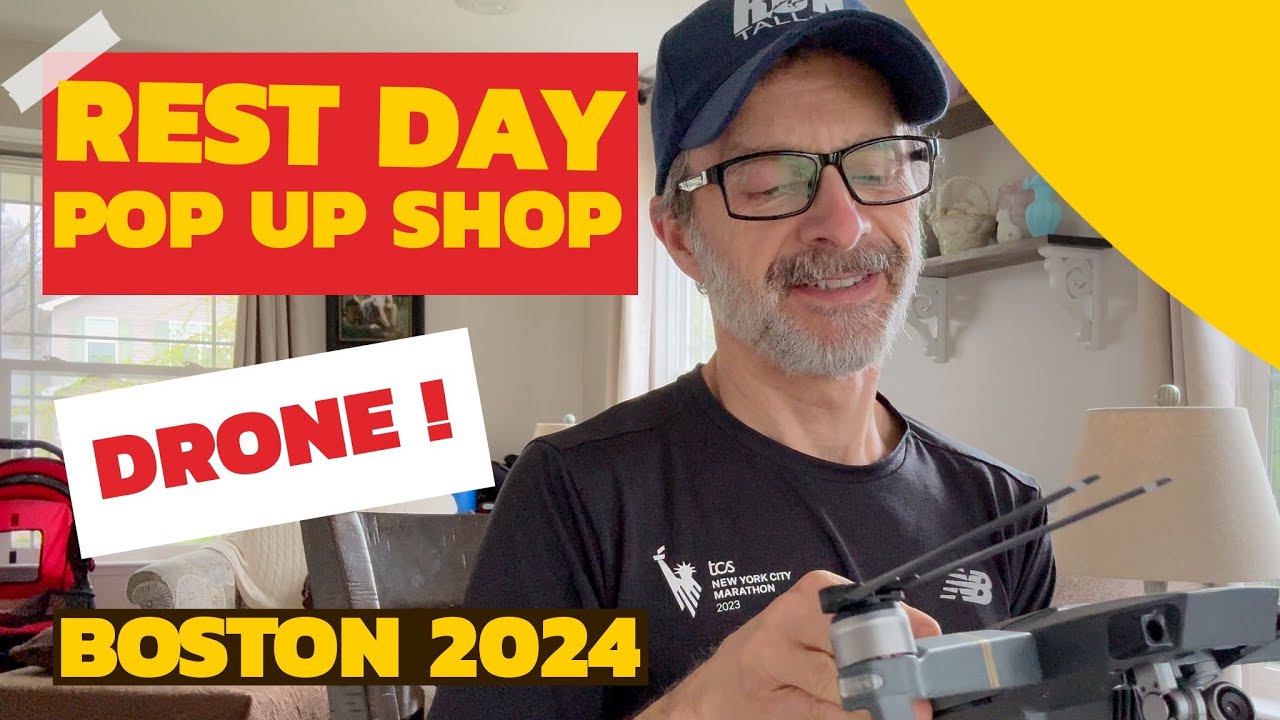 Boston Marathon 2024 | Rest Day | Workout Talk | Run Tall Gear | Drones!