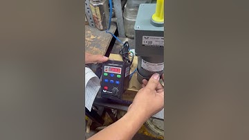Trải nghiệm bộ chỉnh motor giảm tốc có màn hình hiển thị #motorgiamtoc #diy #giamtocmini #shorts