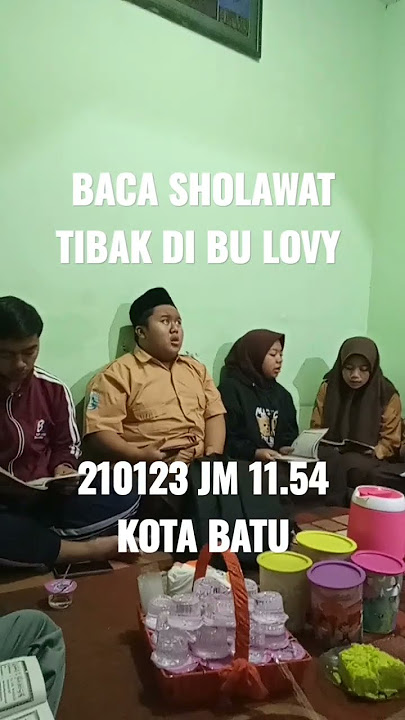 BACA SHOLAWAT DIBAK