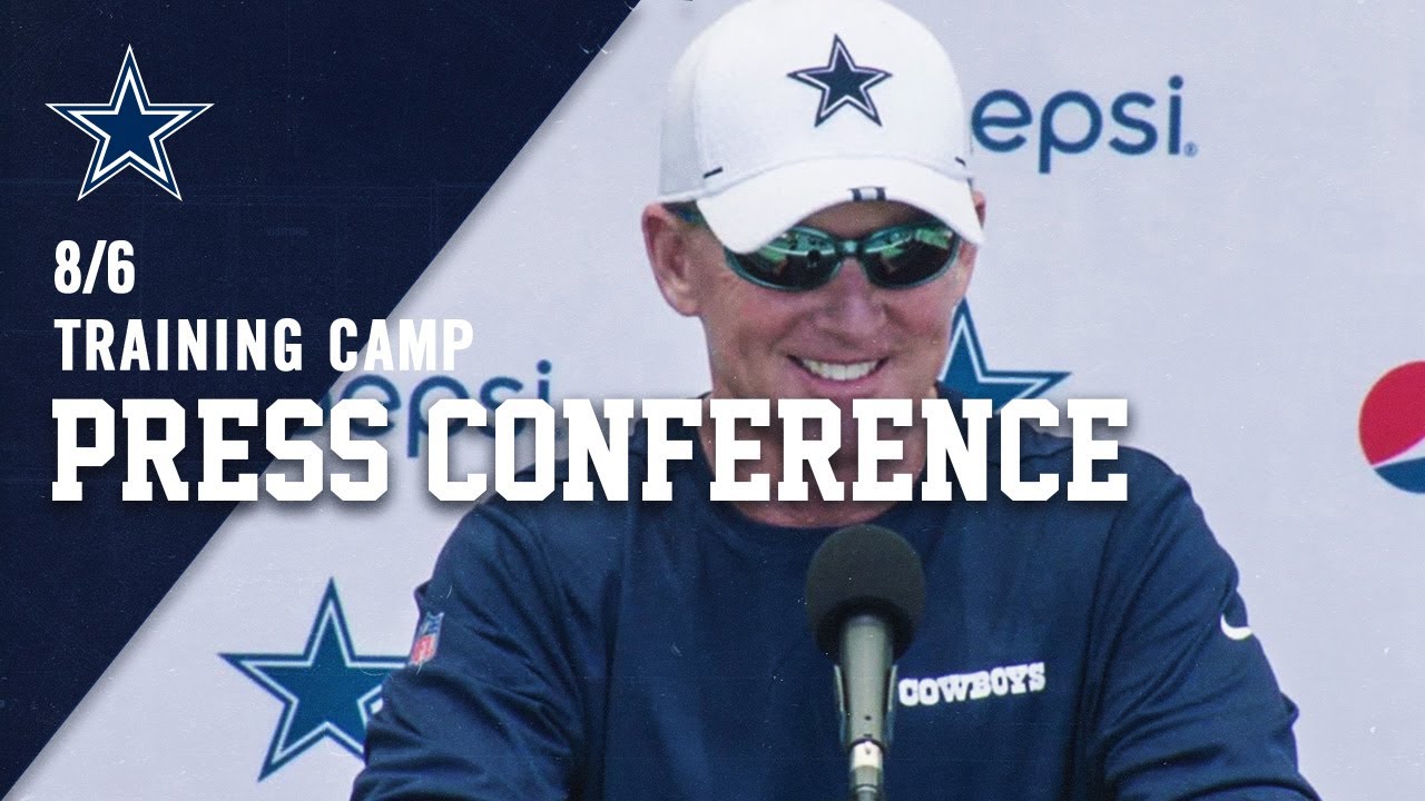 8/6 LIVE Jason Garrett Press Conference | Dallas Cowboys