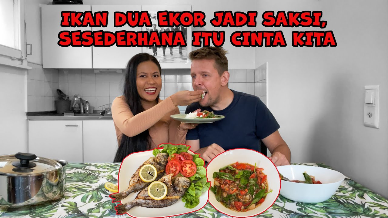 SUAMI RINDU INDONESIA, SAYA BIKIN IKAN BAKAR COLO-COLO KHAS AMBON