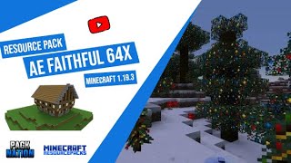 Mind Blowing Alternative Faithful Texture Pack | AE Faithful 64x 1.19.3