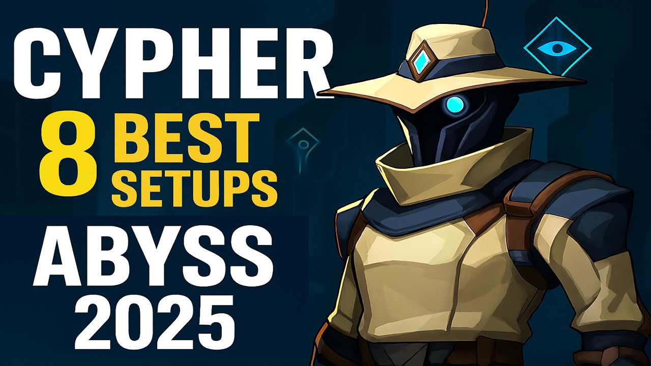 Cypher 8 Best Setups on ABYSS 2025 - VALORANT GUIDE