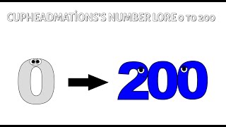 Cupheadmationss Number Lore 0 To 200