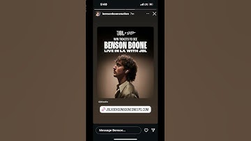 #music #singer #newmusic #bensonboone