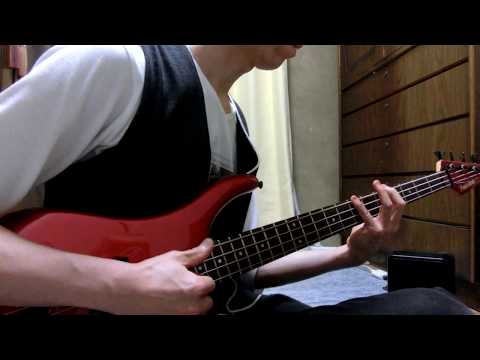 うしろ髪ひかれ隊/【雲の上はいつも】/ドラマーがベース弾いてみた/（Bass Cover）