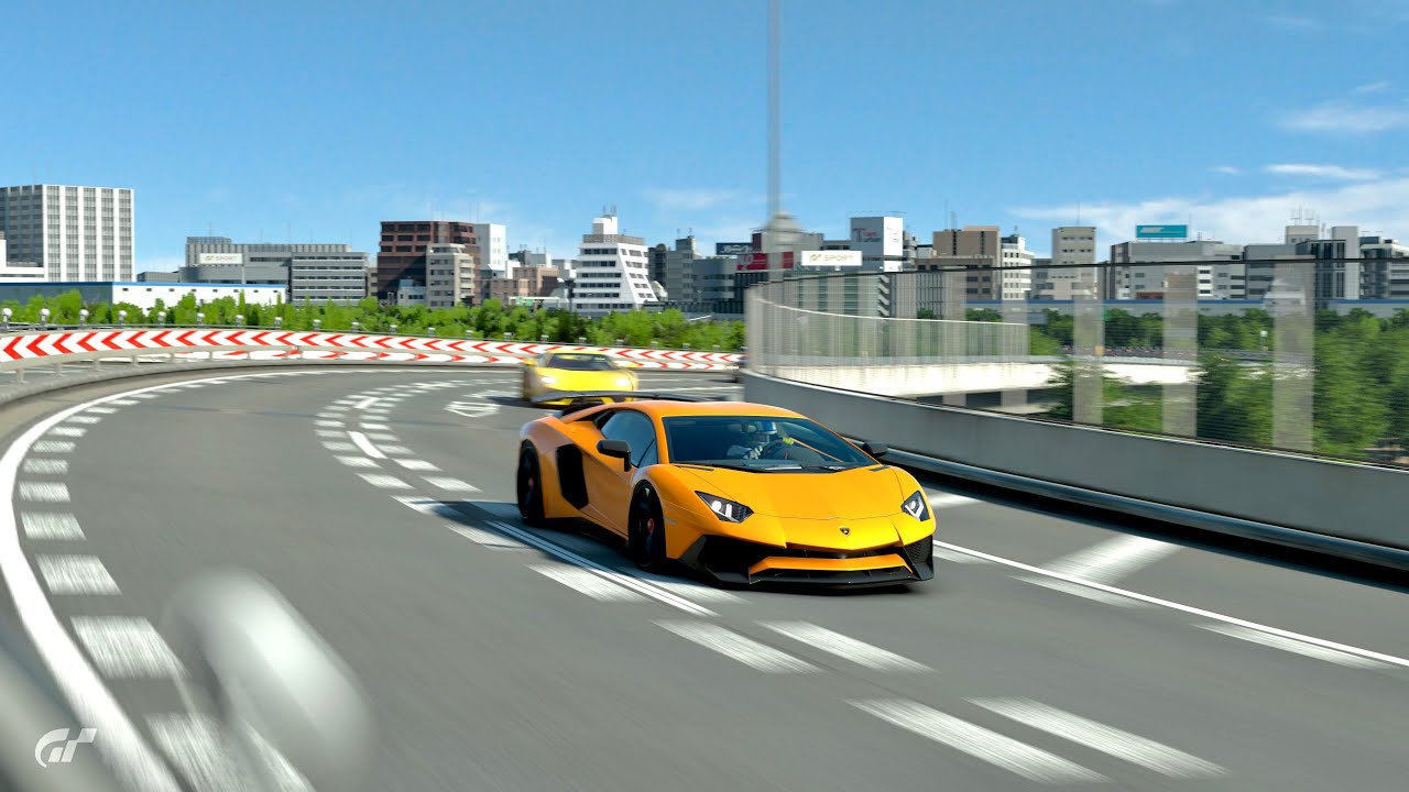 Lamborghini Aventador LP 750-4 SV Tokyo Expressway | Gran Turismo SPORT [PS5 4K HDR 60FPS]
