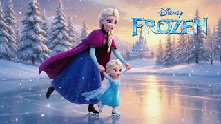 new Babys First Ice Skating Elsas Magical Frozen Song 