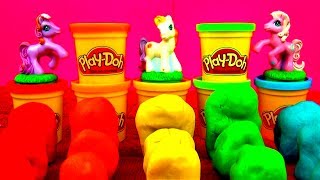 Play-Doh Egg Surprises Smurfette Disney Cars Mcqueen Princess Cinderella Peppa Pig Toy Story Jessie