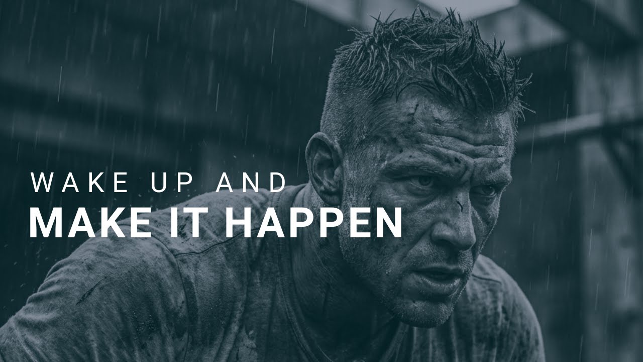 WAKE UP AND MAKE IT HAPPEN – Motivational Speech