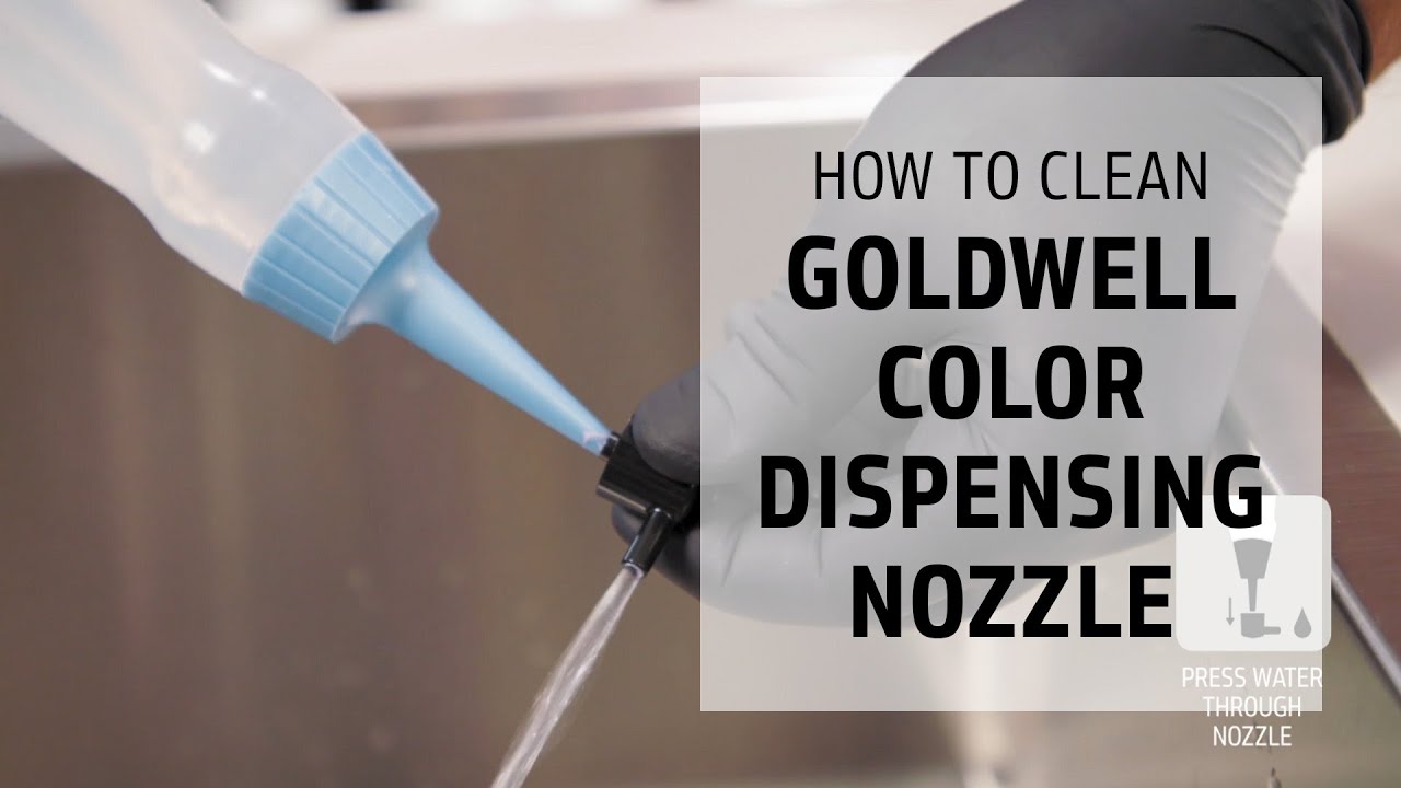 How to Clean Goldwell's Color Dispensing Nozzle Goldwell Education
