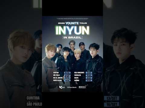 ⚠️URGENTE⚠️ YOUNITE RETORNA AO BRASIL🇧🇷🫰 Estamos ansiosos pela 2026 YOUNITE TOUR: INYUN IN BRAZIL