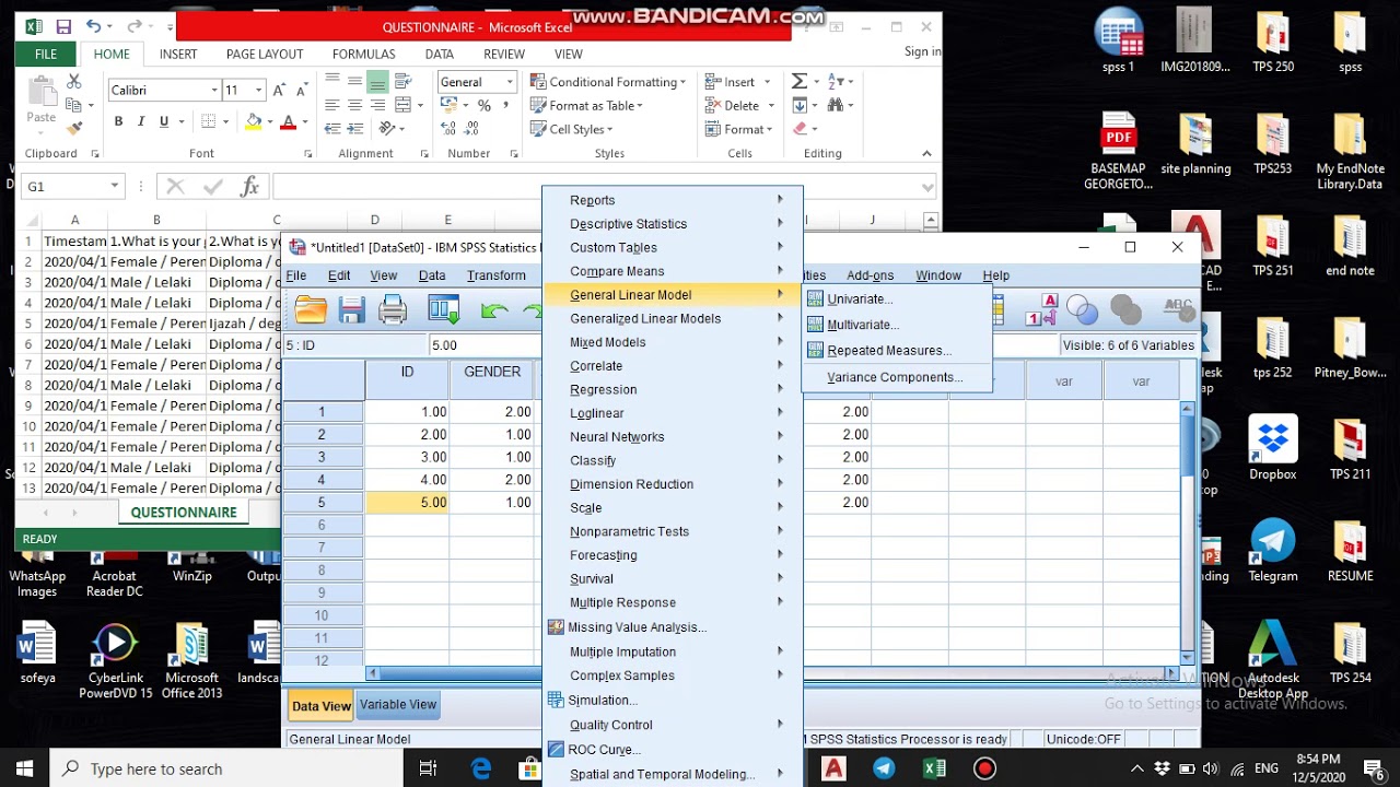 HOW TO DO DATA ENTRY AND ANALYSIS ON SPSS. - YouTube