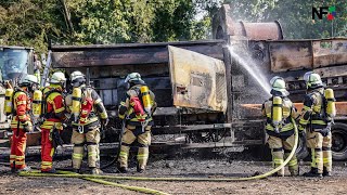 23.09.2022 - Siebmaschine in Brand geraten