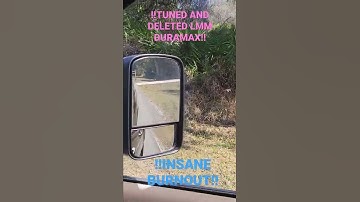 !!TUNED AND DELETED LMM DURAMAX!! (INSANE BURNOUT)