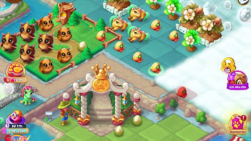 EverMerge! Mystic Isle Lv8. New critter: Chameleon