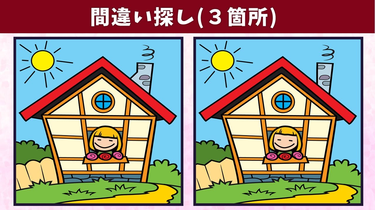 Найдите 3 отличия | Иллюстрация Версия 