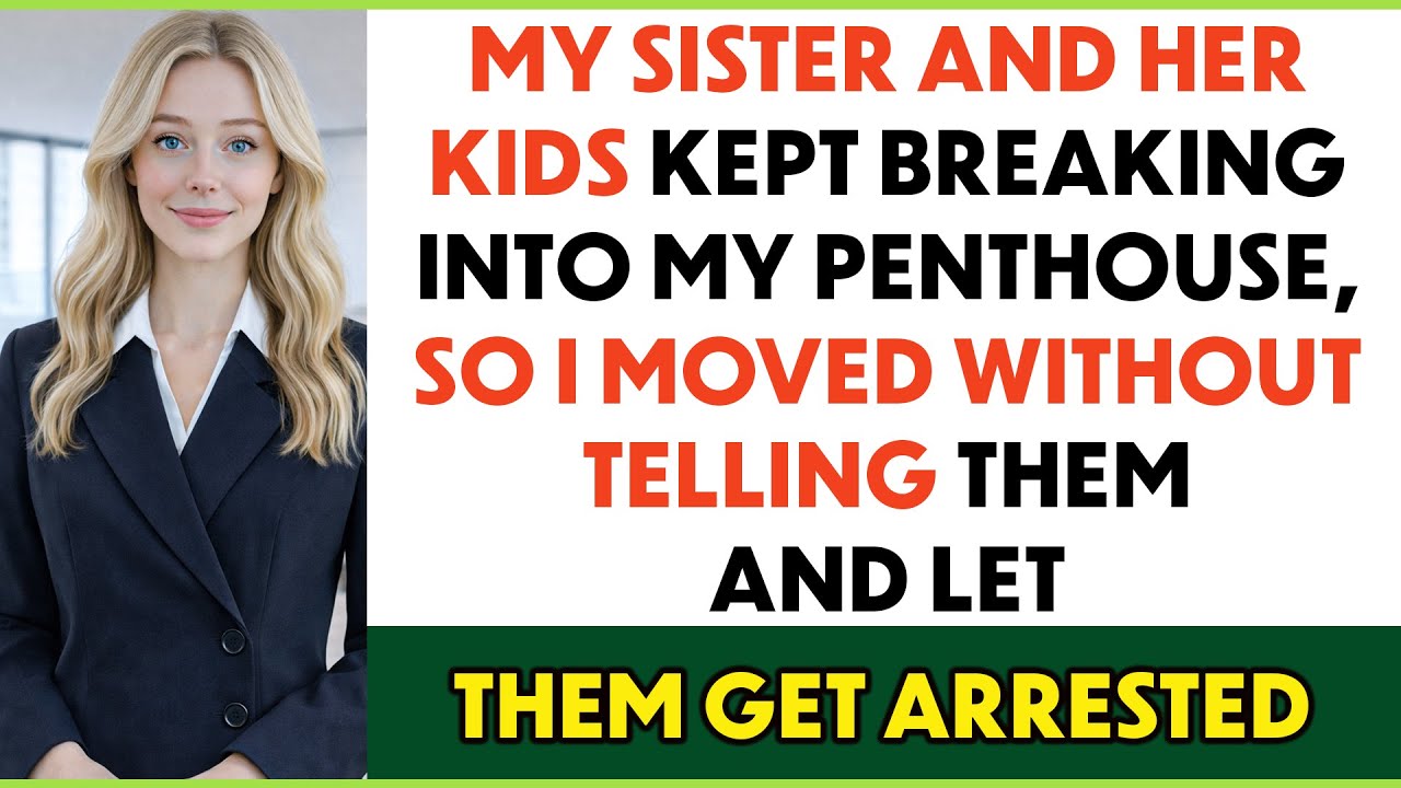 My Sister And Her Kids Kept Breaking Into My Penthouse, So I Moved Without Telling Them And Let...