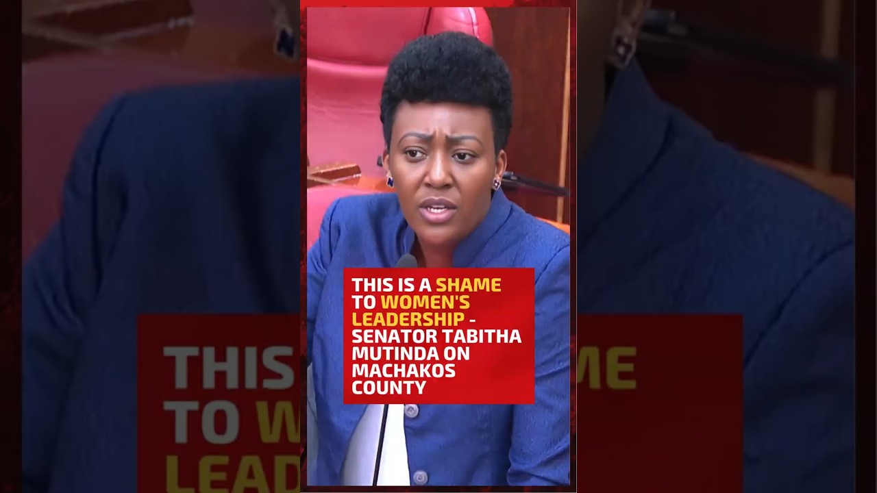 This is a shame to women's leadership - Senator Tabitha Mutinda on Machakos county
