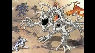 Digimon Skullgreymon evil transformation and full fight screenshot 5