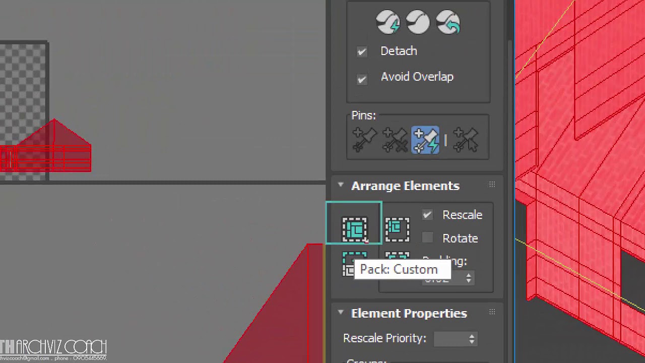 Hướng dẫn Unwrap UVW Mapping 3ds Max - part 06 - YouTube