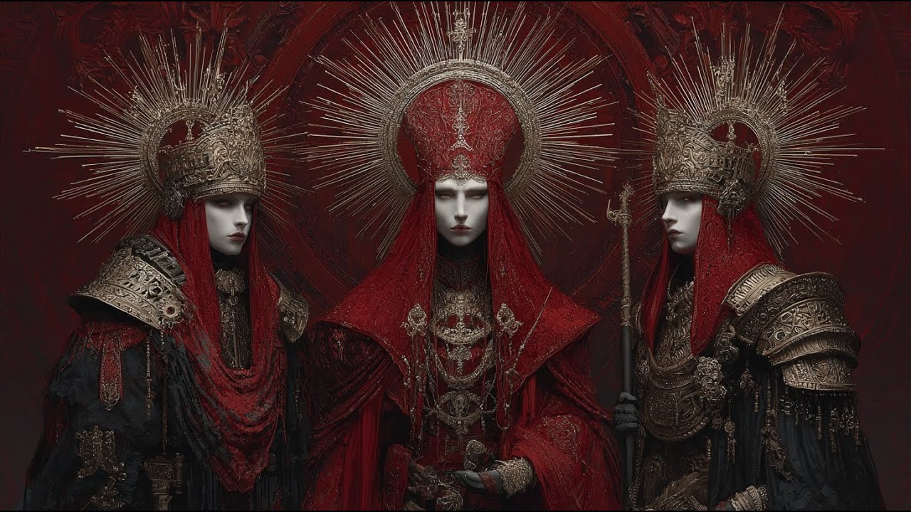 🕯 Dark Religious Fantasy Ritual Music | Old Gods, Angels & Demons | Epic Dark Ambience | Nomad Relax