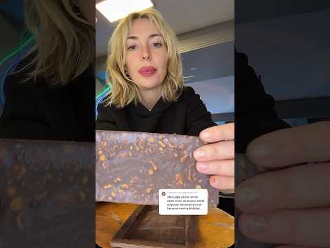 Yani bi tık ağır ama ben severim tahin mahin #vegan #homemade #chocolate