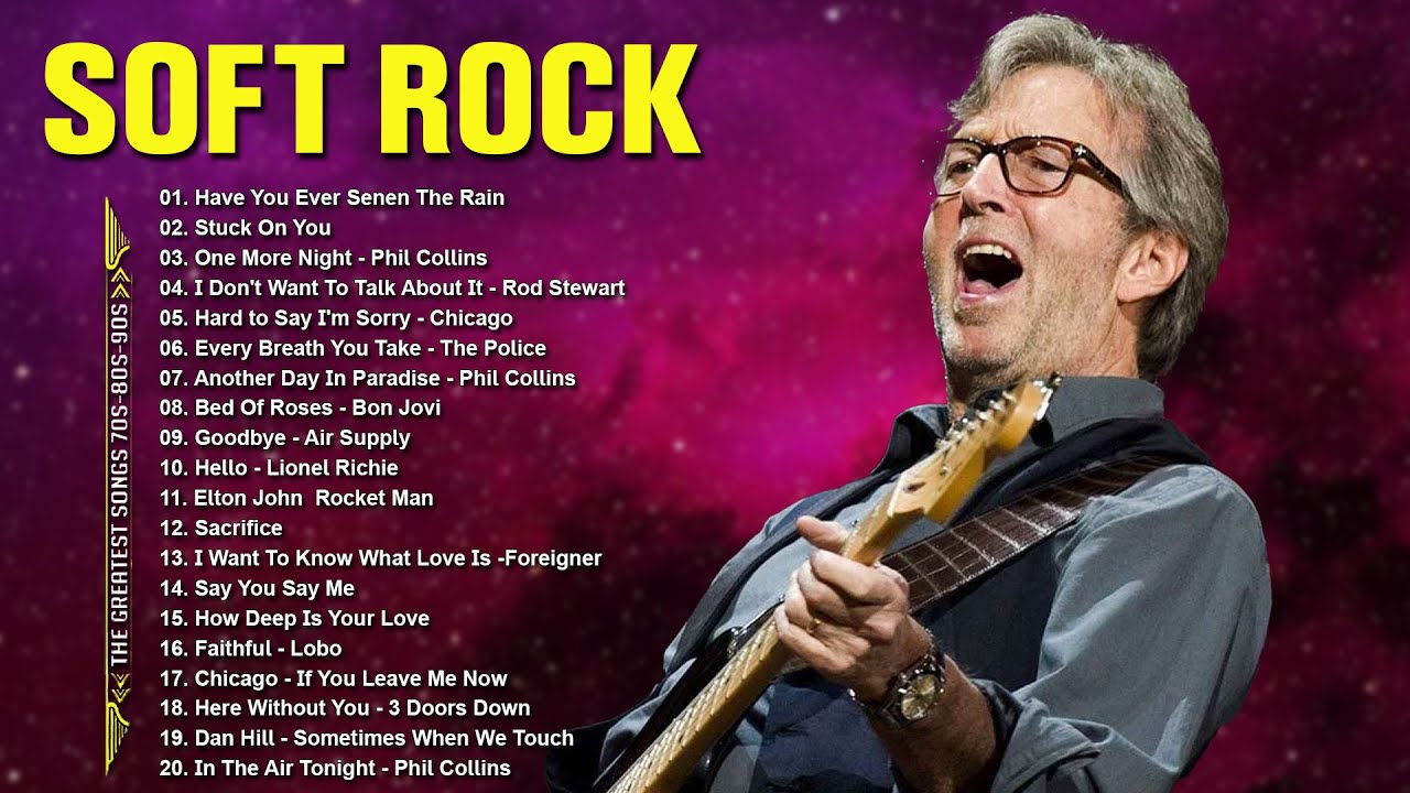 Eric Clapton, Lionel Richie, Phil Collins, Bee Gees, Eagles Eric Clapton, Lionel Richie, Phil Collins, Bee Gees, Eagles