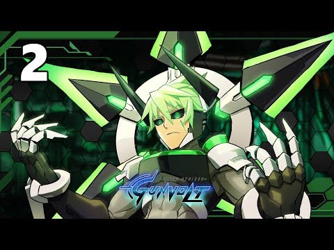 Azure Striker Gunvolt Прохождение на русском #2 Телебашня