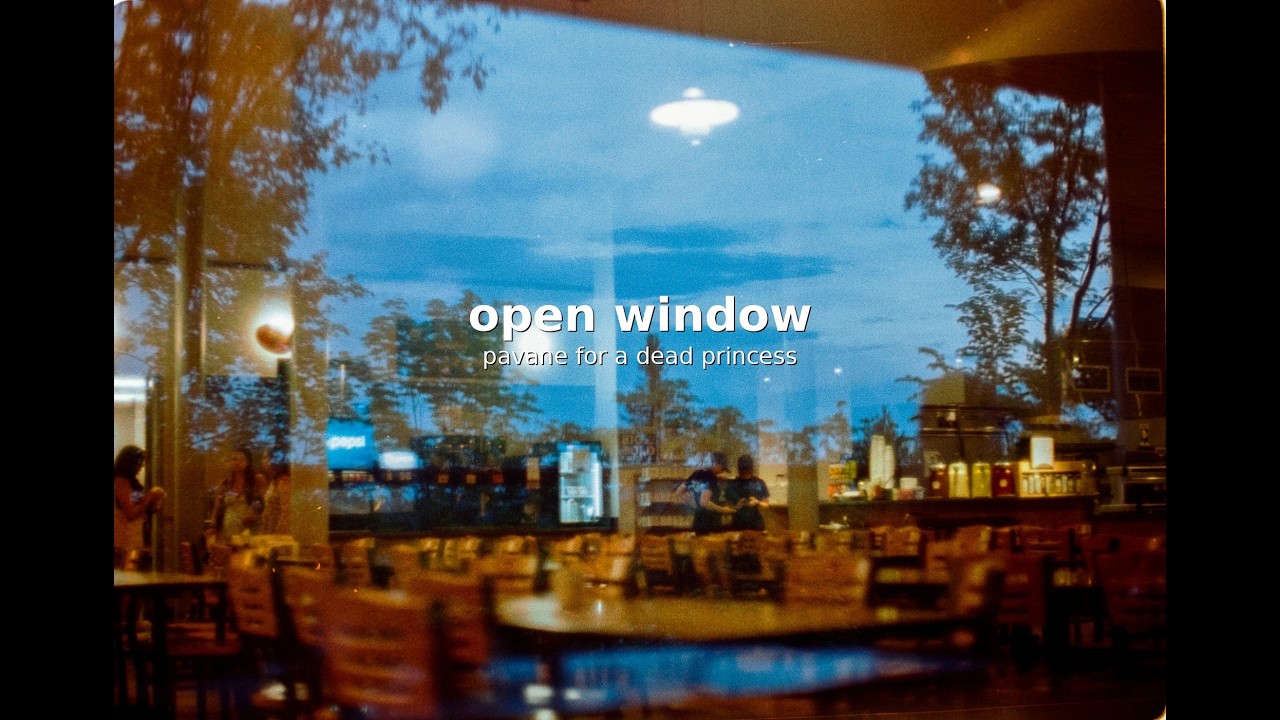 Open Window | Calm Jazz After Reading — 독서토론: 죽은 왕비를 위한 파반느